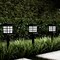 Nature Spring Set of 6 Solar Pathway Coach Lights, 15" Water Resistant Outdoor Stake Lighting for Garden, Landscape 174297QKJ - alternate 1